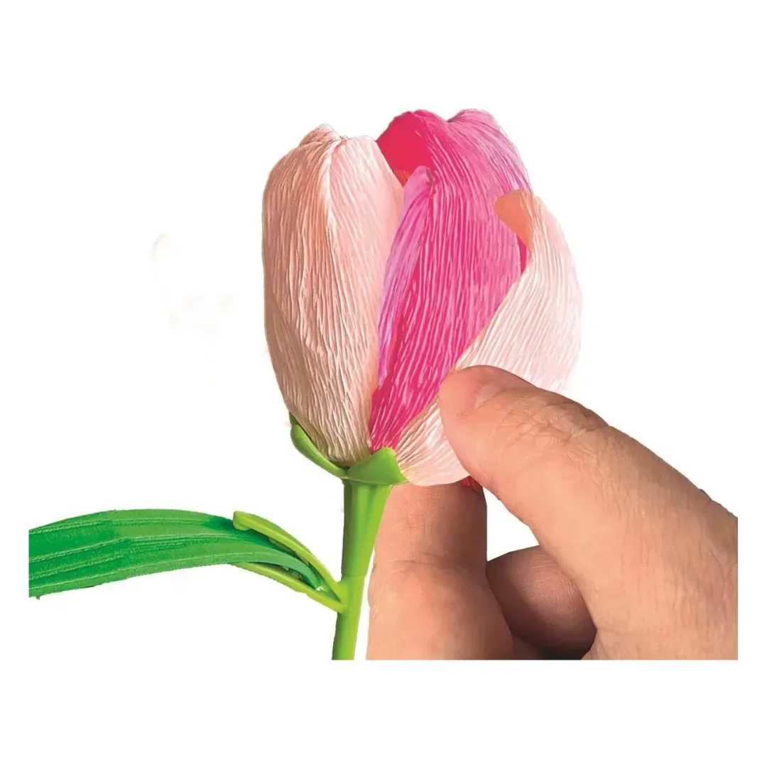 Clementoni crea tu Flor Tulipan contiene 25 piezas3