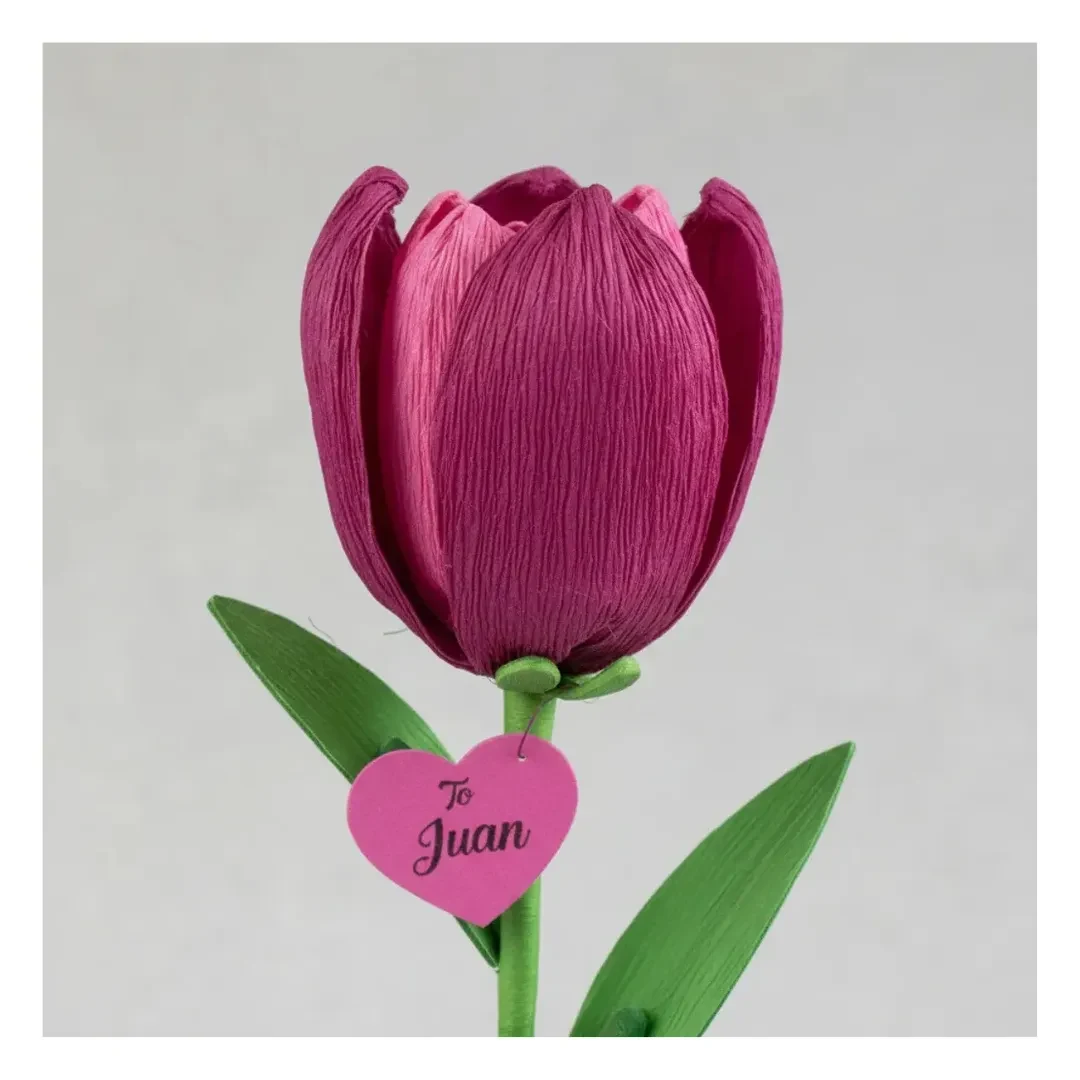 Clementoni crea tu Flor Tulipan contiene 25 piezas5