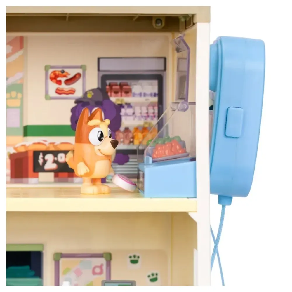 Set De Juego De Bluey Supermercado Con Sonidos3