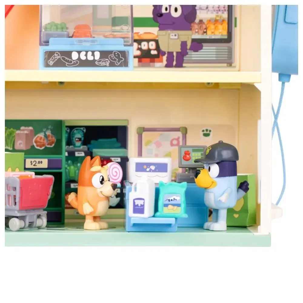 Set De Juego De Bluey Supermercado Con Sonidos5