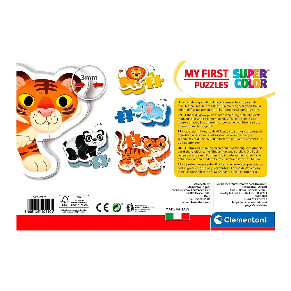 Mi Primer Rompecabeza Animales de la Selva2