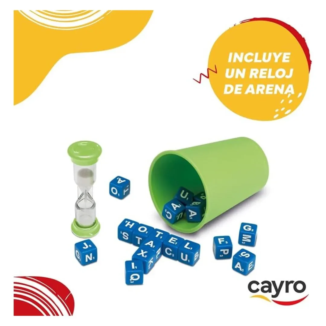 Cross Dice con para Formar Palabras con Dados - Cayro1