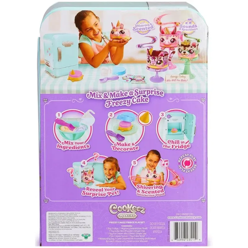 Cookeez Makery Refrigeradora Peluche Interactivo Sorpresa3