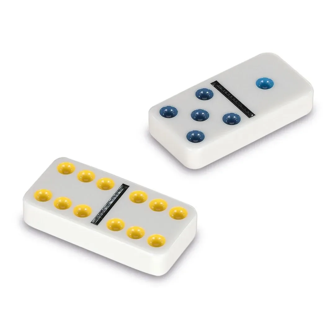 Juego Dominó Colores Doble 6 Metal - Cayro2