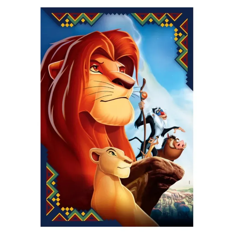 Clementoni Rompecabezas Disney Rey León X 104 Pzas1