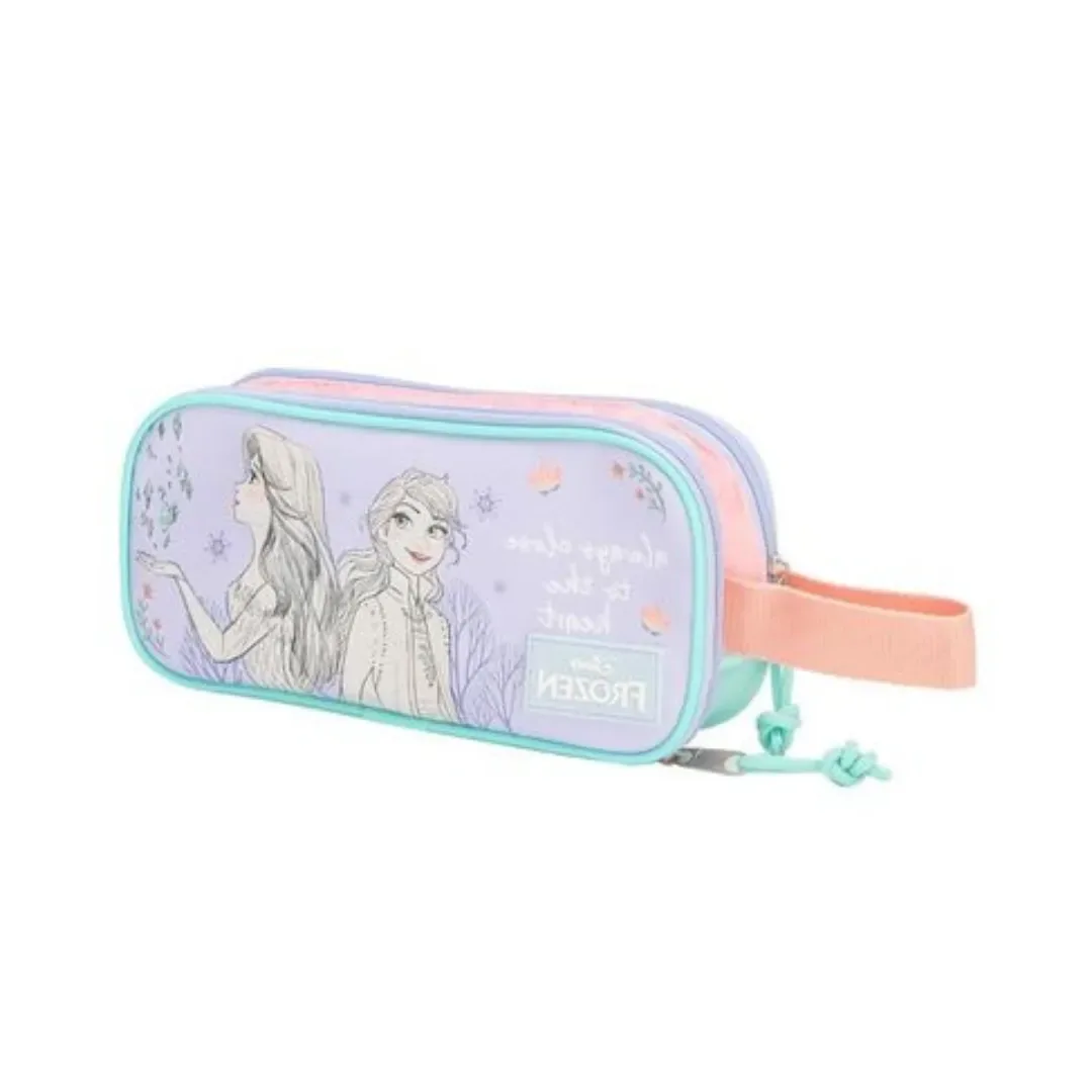 Set Maleta Lonchera Cartuchera Frozen Disney Color Pastel3
