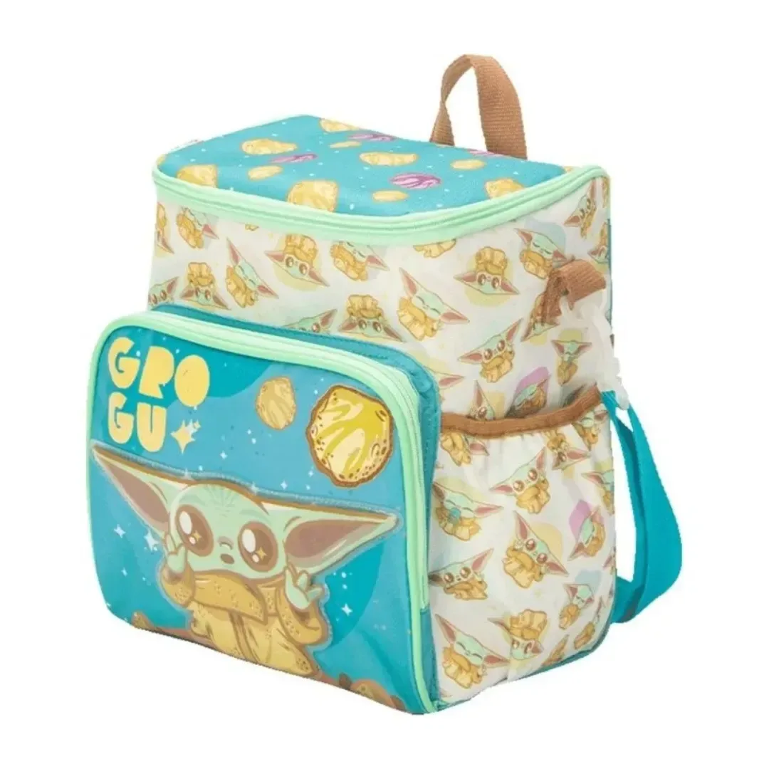 Set Escolar Nido Maleta Lonchera Mandalorian Baby Yoda3