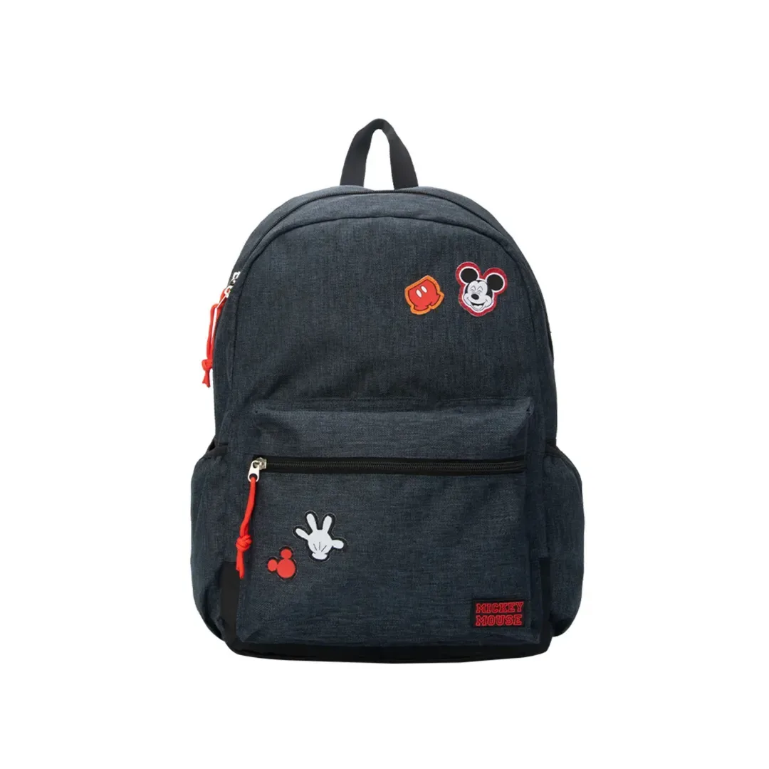 Set Escolar Mochila Lonchera Cartuchera Mickey Mouse Deluxe Oficio1