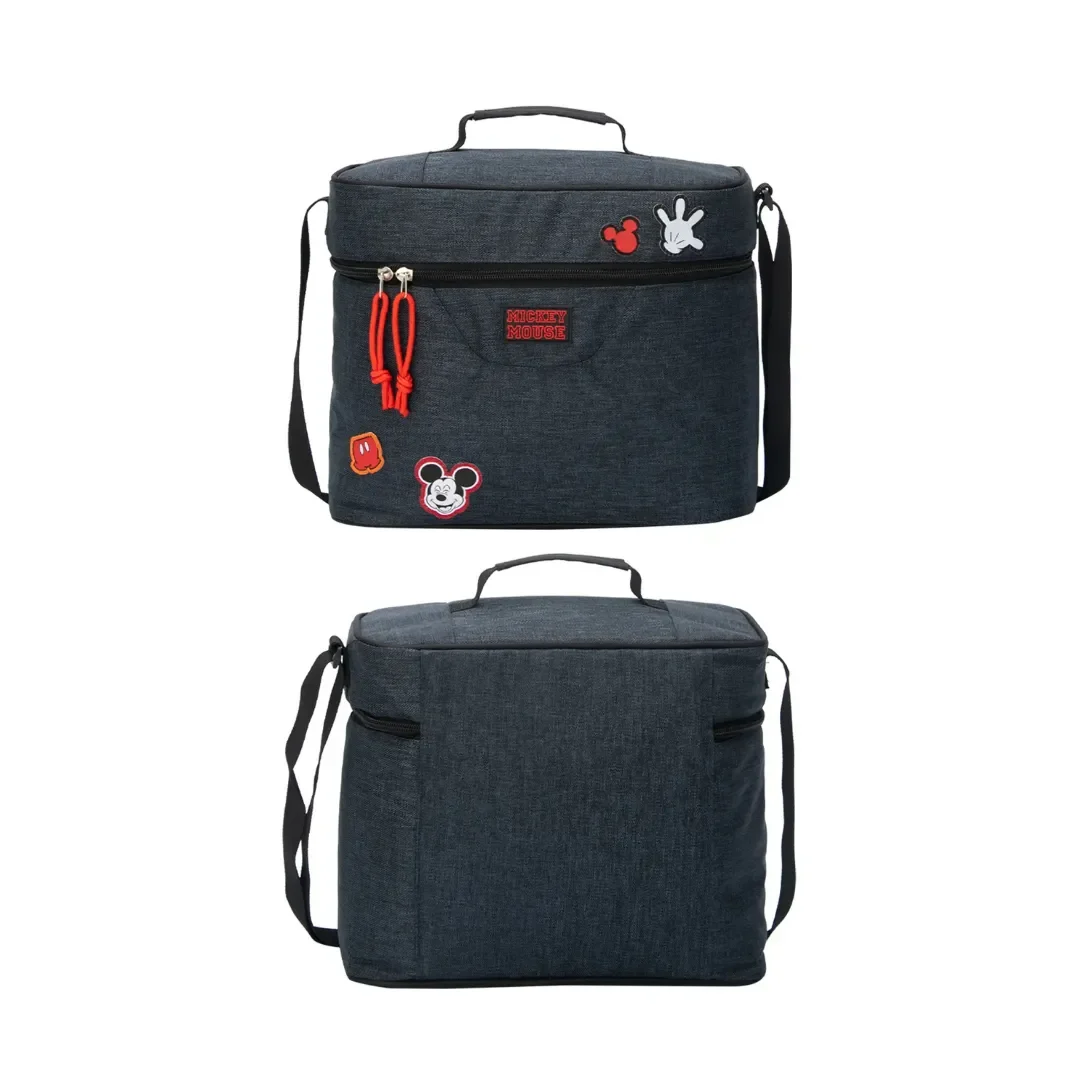Set Escolar Mochila Lonchera Cartuchera Mickey Mouse Deluxe Oficio2