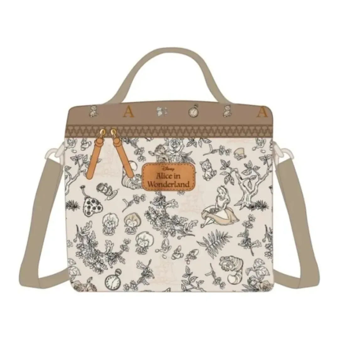 Set Escolar Mochila Lonchera Cartuchera Alicia en el Pais de las Maravillas1