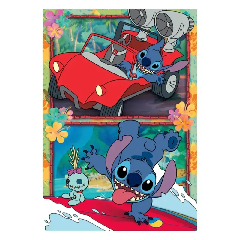 Clementoni Rompecabezas Disney Stitch 2 - X 104 Pzas1
