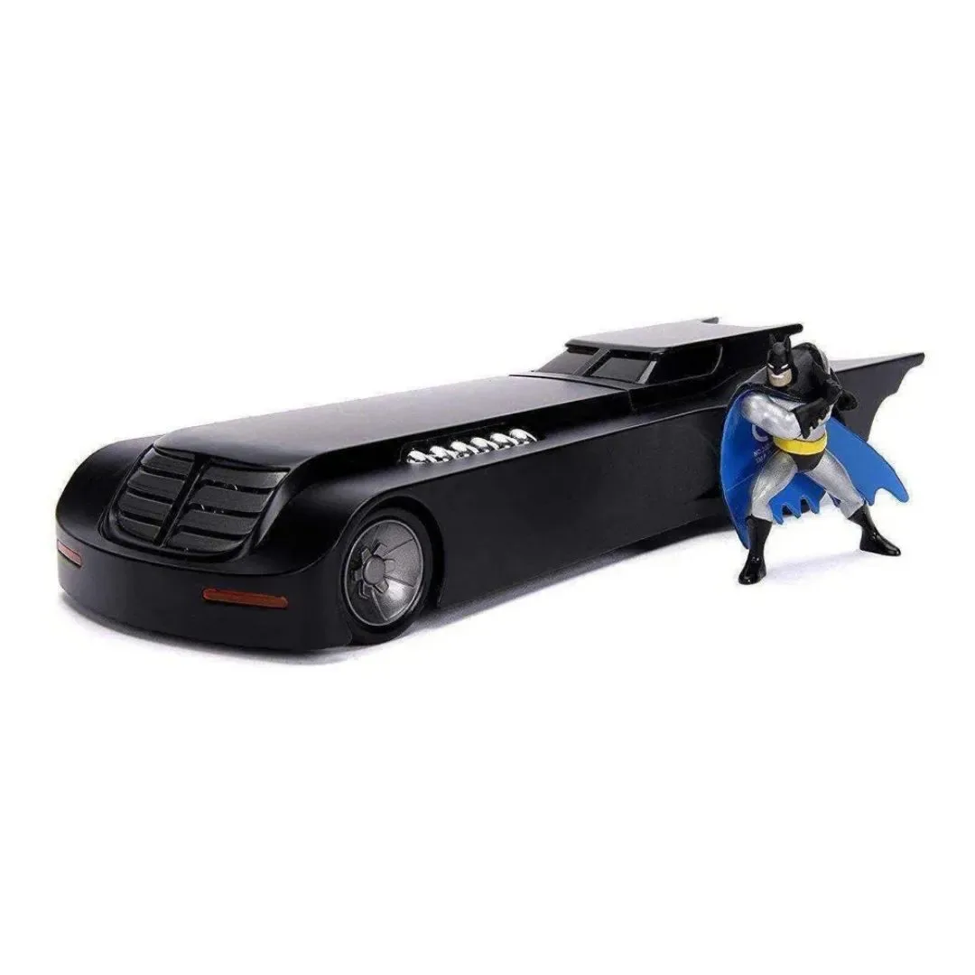 Batman Batimovil Animated Series Dcmetal Color Negro Escala 1:241
