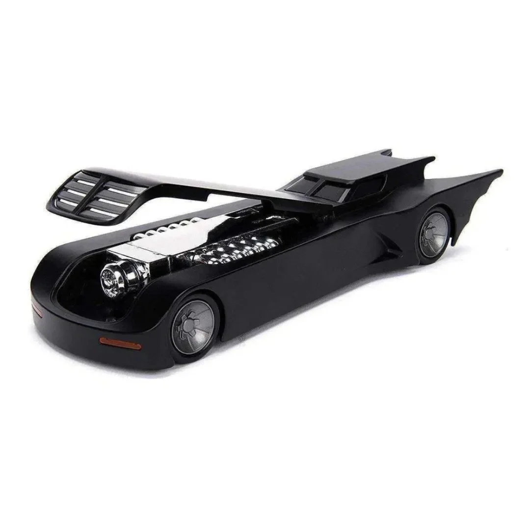 Batman Batimovil Animated Series Dcmetal Color Negro Escala 1:242