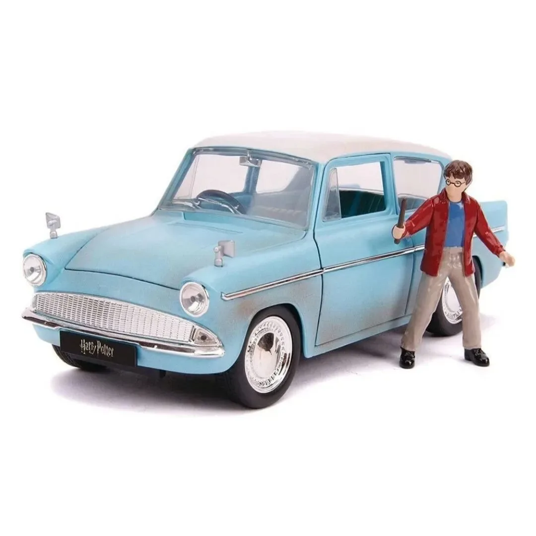 Harry Potter Diecast Ford Angila 1959 con Figura y Coche1