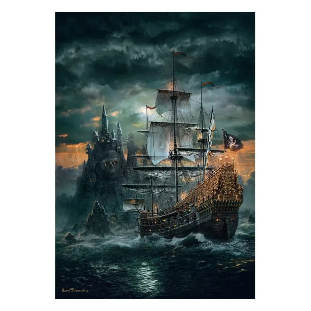 Clementoni Rompeabezas Barco Pirata x1500 pzas1