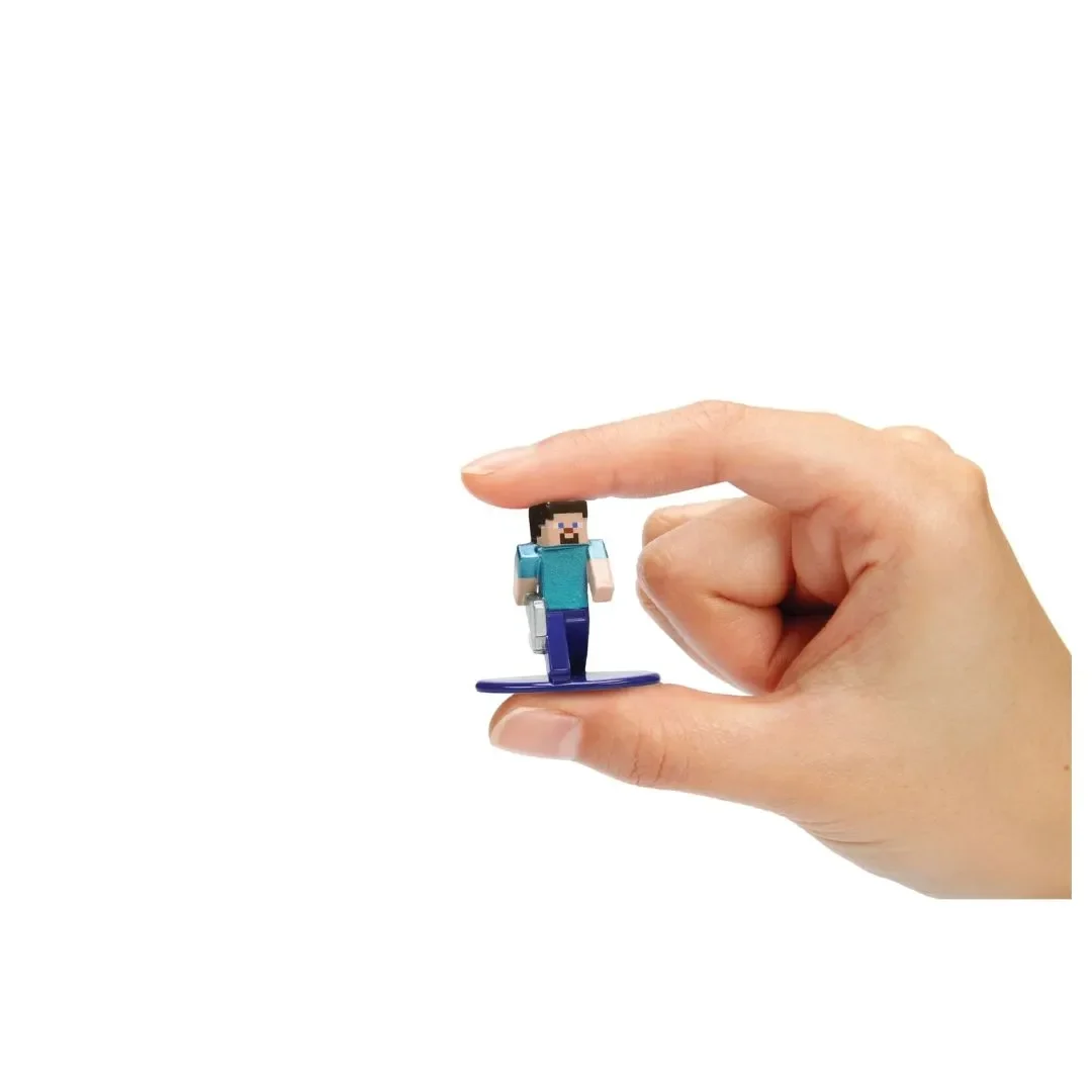 Set de 18 Figuras Minecraft Nano Metalfigs Die-Cast Metal – Personajes y Animales5