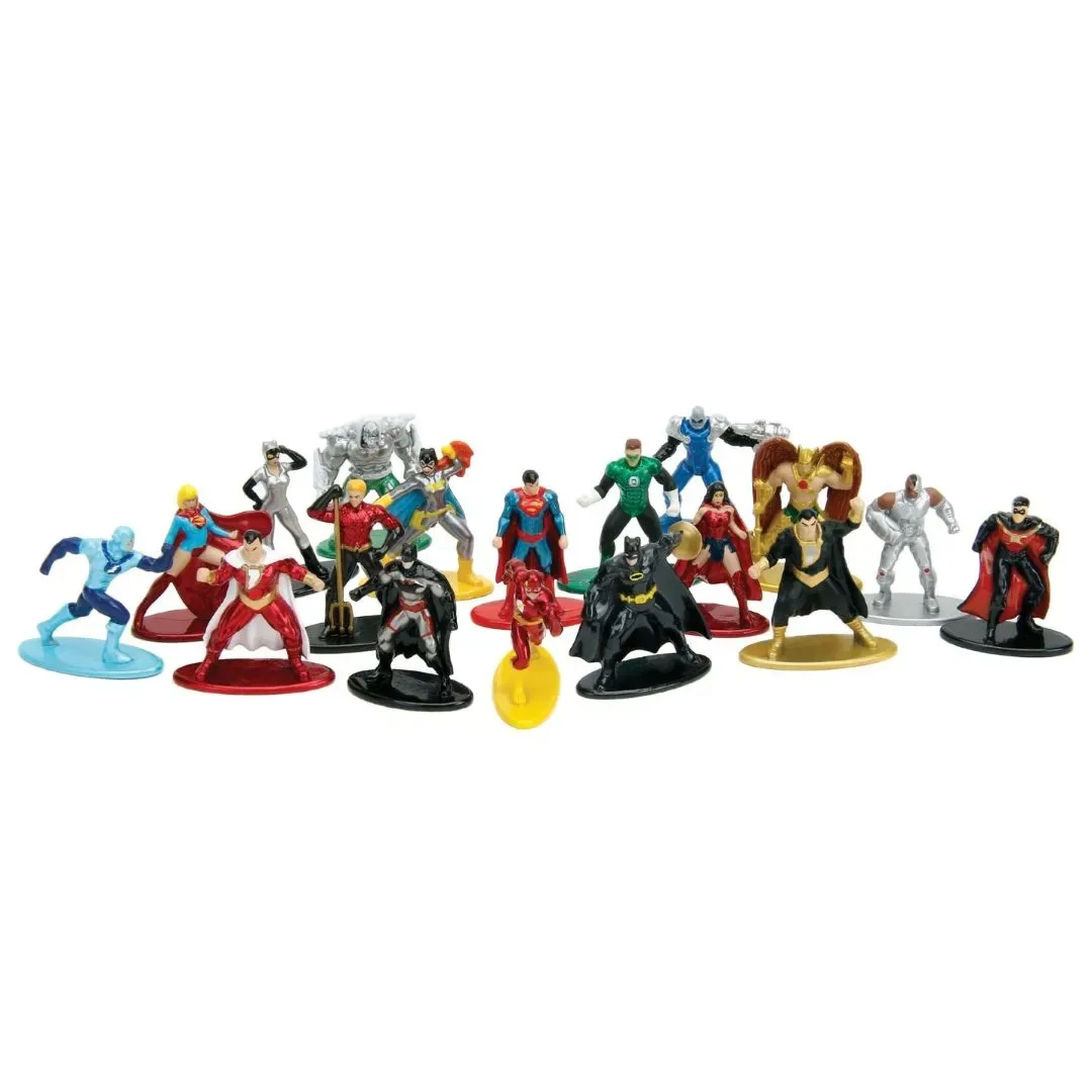 Batman Set de 18 Figuras Coleccionables de Metal - Jada Toys4