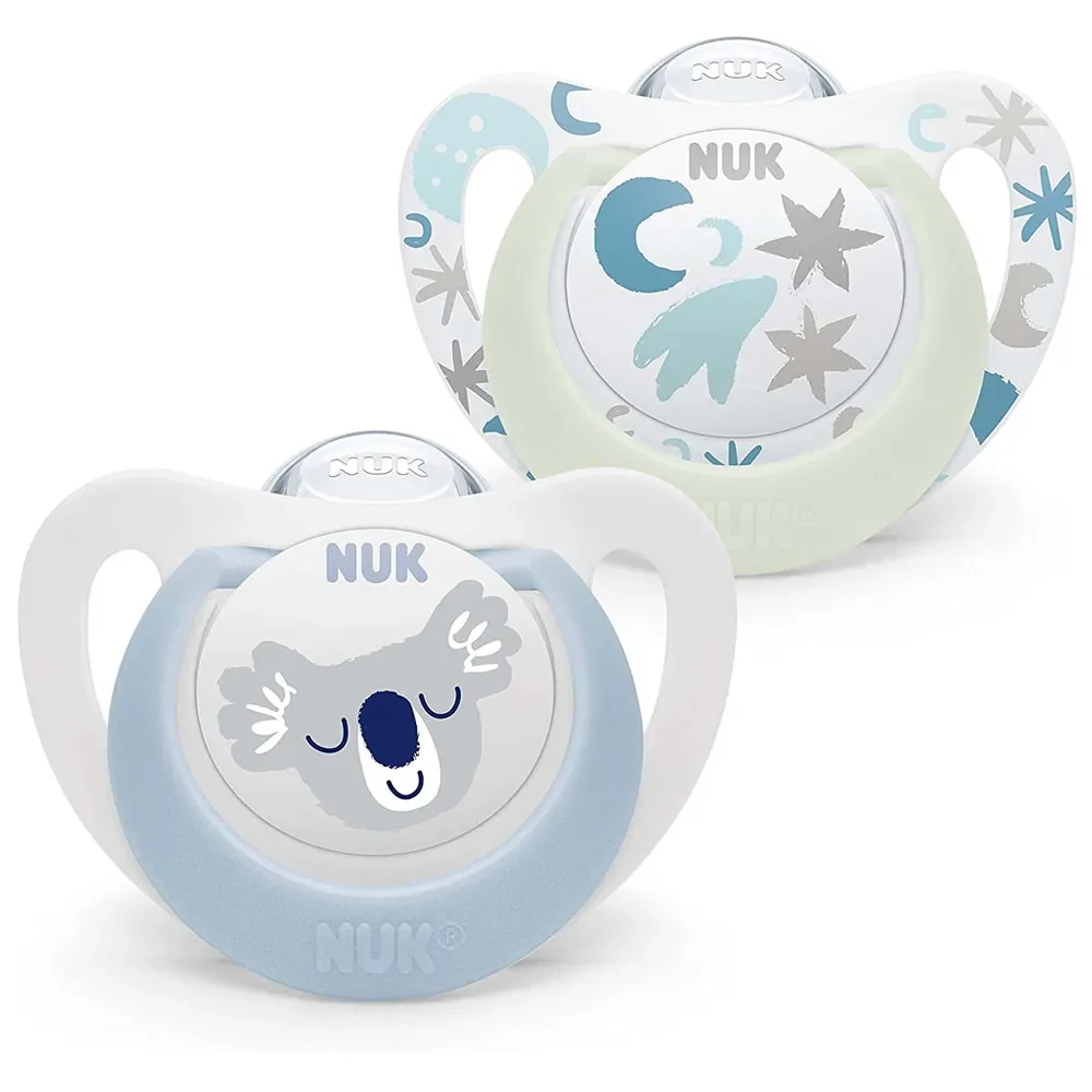 Nuk Chupón Star Día y Noche 0-6 meses Niño1