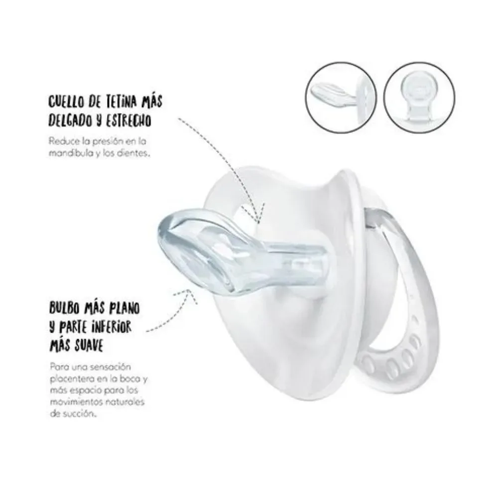 Nuk Chupón Signature x 2und 0-6 meses Niño2