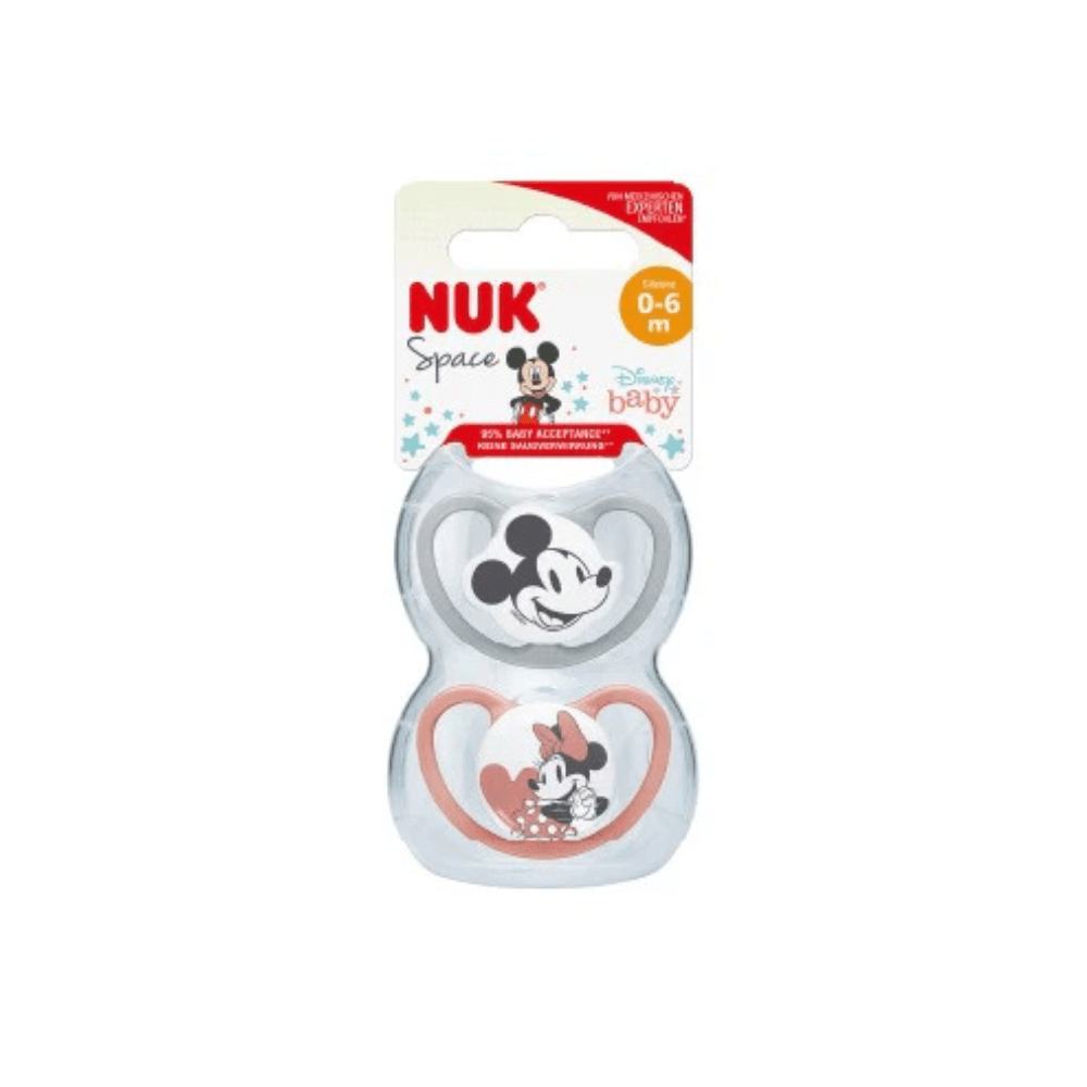 Nuk Chupón Space Disney Baby Minnie X2 0-6M1