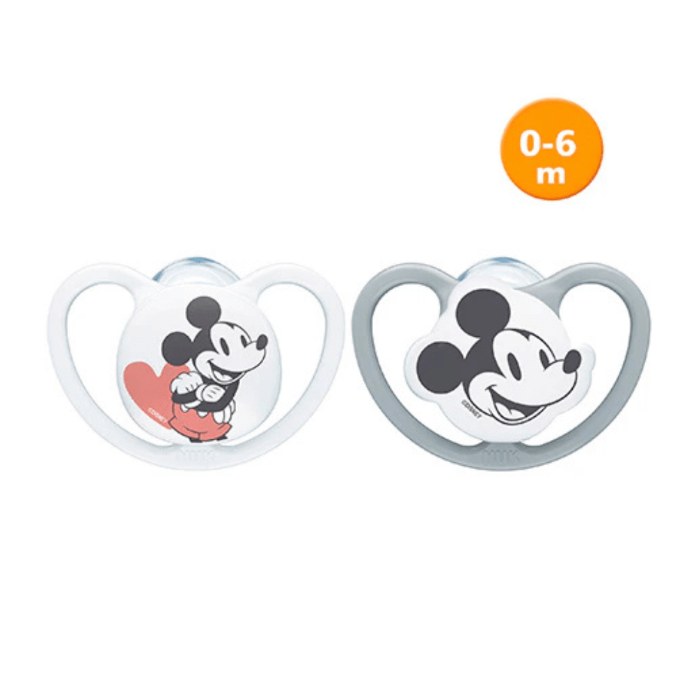 Nuk Chupón Space Disney Baby Mickey X2 0-6M3