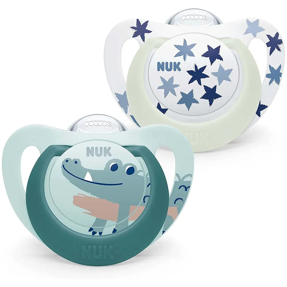 Nuk Chupón Star Día y Noche 6-18 meses Niño1