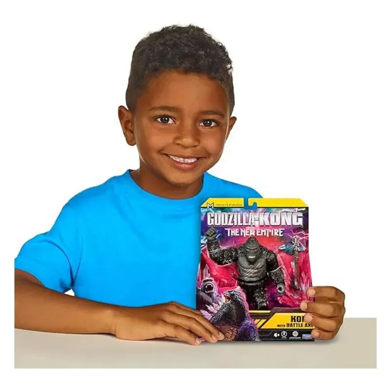 Godzilla X Kong-El Nuevo Imperio - Kong Con Hacha 15 Cm3