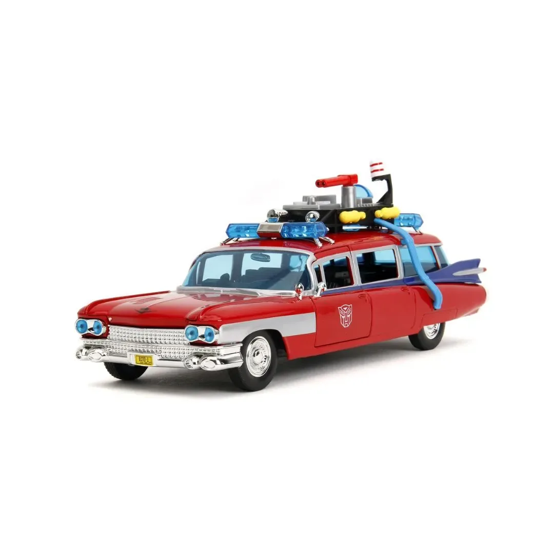 Auto Cazafantasma/Optimus Prime - Modelo Fundido a Presión Escala 1:241