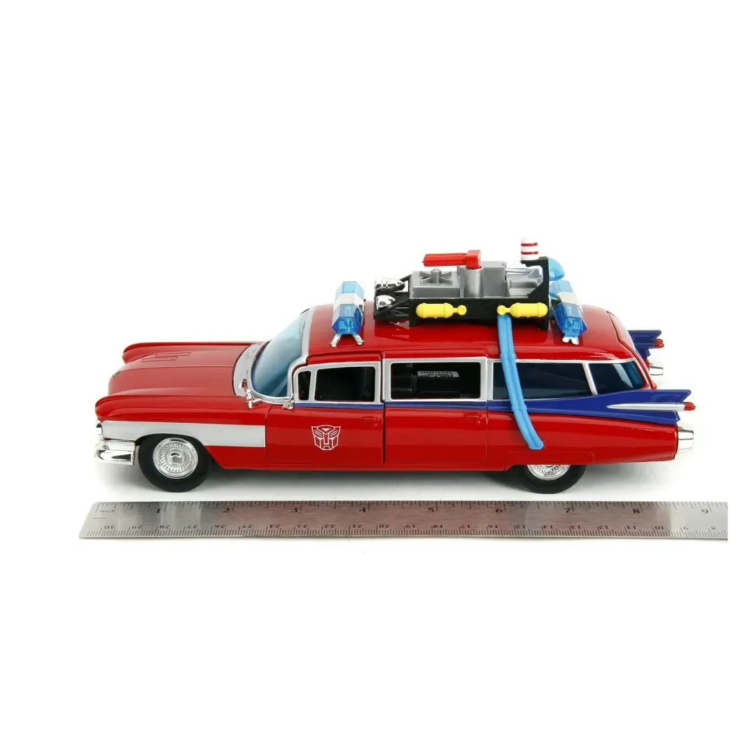 Auto Cazafantasma/Optimus Prime - Modelo Fundido a Presión Escala 1:243
