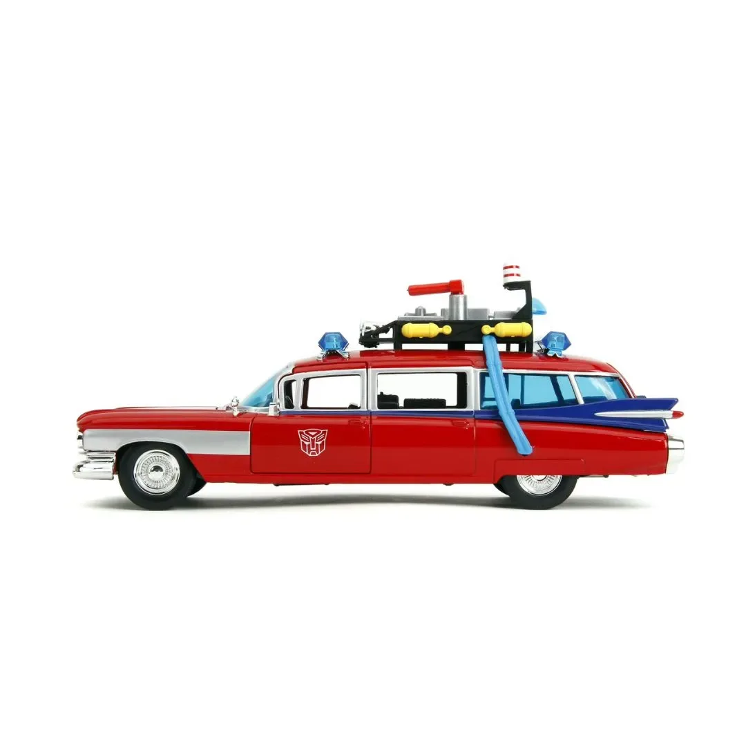 Auto Cazafantasma/Optimus Prime - Modelo Fundido a Presión Escala 1:244