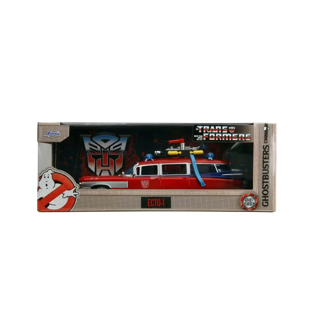 Auto Cazafantasma/Optimus Prime - Modelo Fundido a Presión Escala 1:245