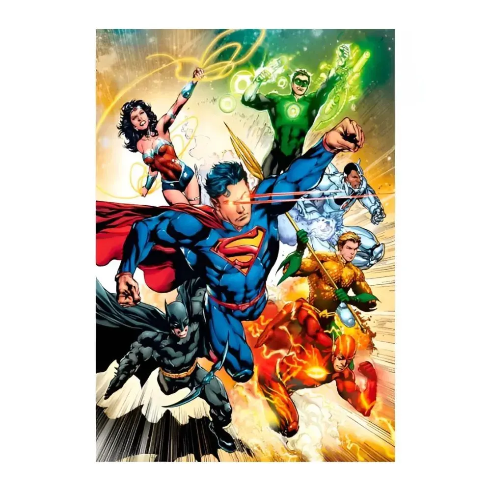 Clementoni Rompecabeza x500Pzs DC Comics-Liga De La Justicia1