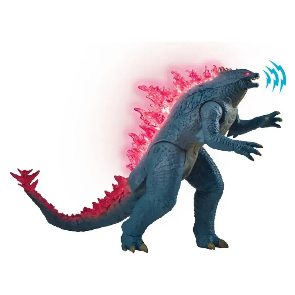 Figura De Acción Godzilla Mega Heat Ray Con Luces Y Sonidos 33Cm3