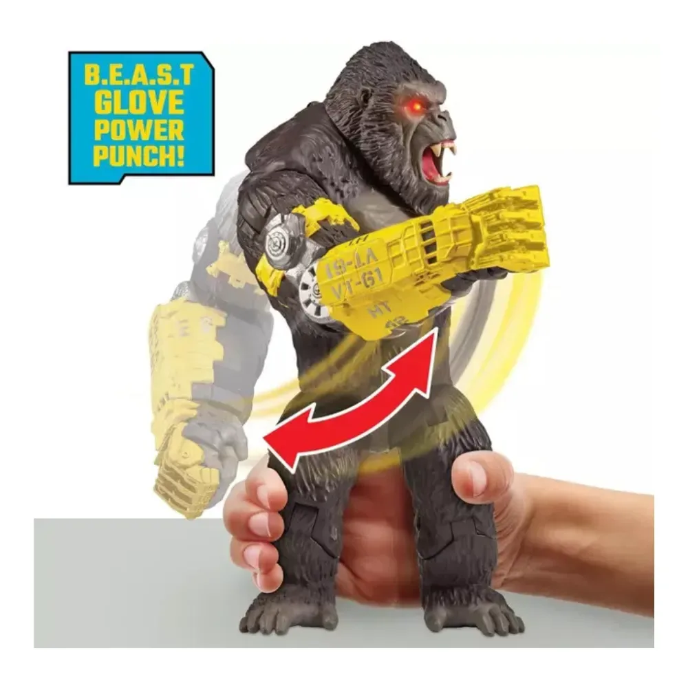 Figura De Acción Kong Mega Punching Con Luces Y Sonidos 33Cm1