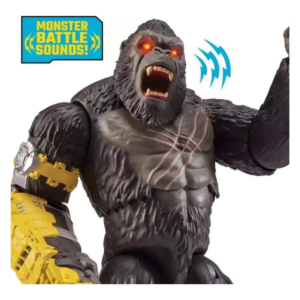 Figura De Acción Kong Mega Punching Con Luces Y Sonidos 33Cm2