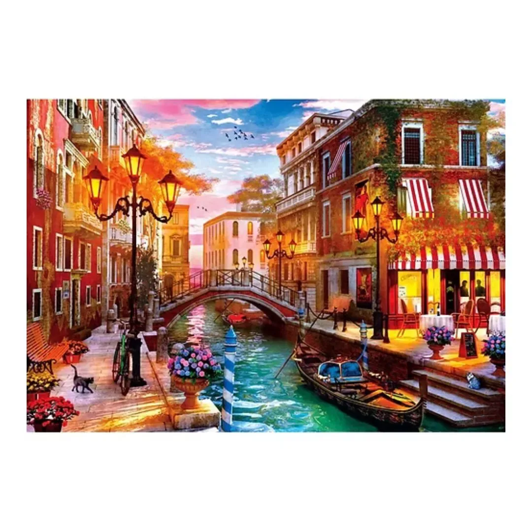 Clementoni Rompecabezas Atardecer en Venecia x500 pzas1