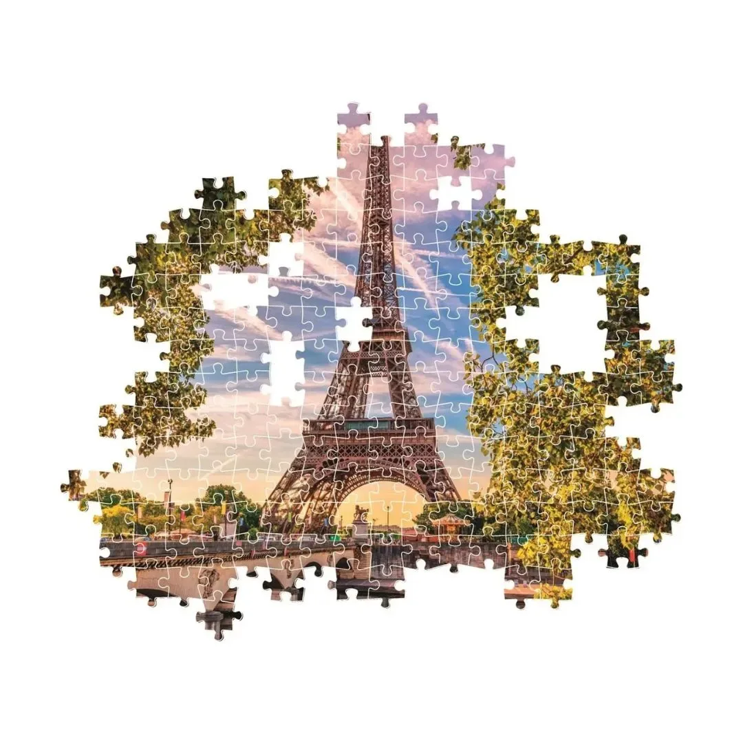 Clementoni Rompecabezas Torre Eiffel en el Rio Sena x500 pzas2