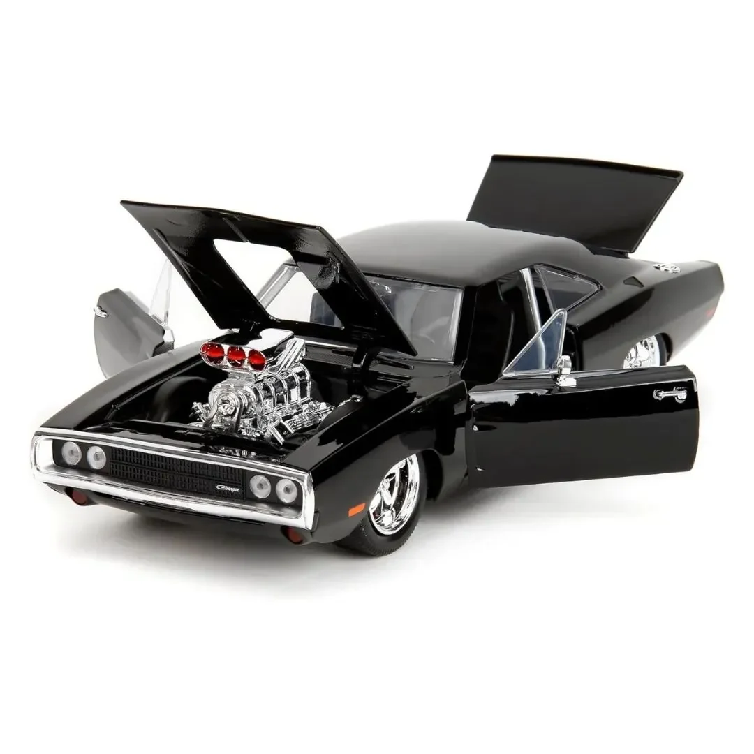 Auto Escala de Metal 1:24 Dodge Charger & Dominic 1970 Rapidos y Furiosos2