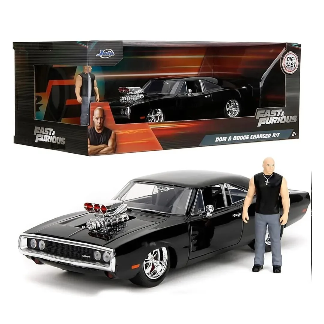 Auto Escala de Metal 1:24 Dodge Charger & Dominic 1970 Rapidos y Furiosos4