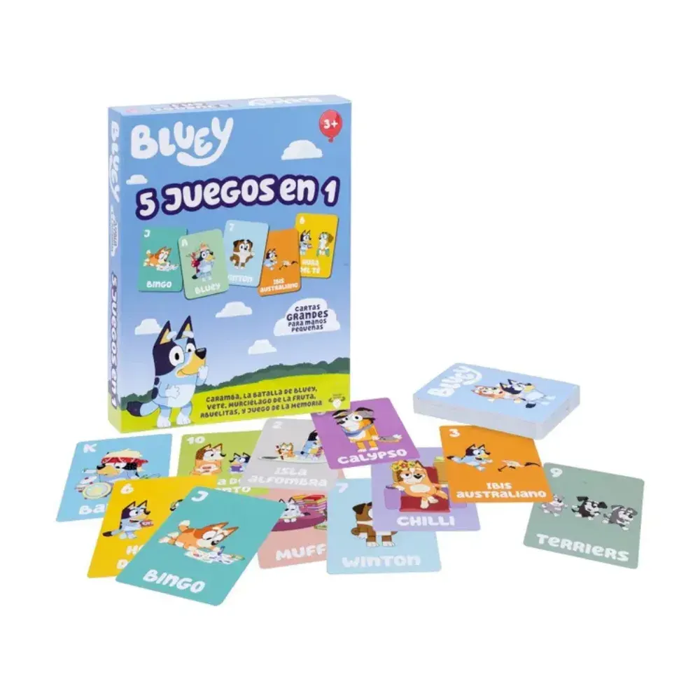Bluey Juego De Cartas 5 en 11