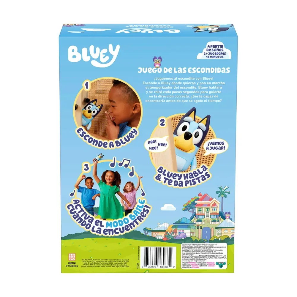Bluey Figura Electronica Esconde y Encuentra 15Cm3