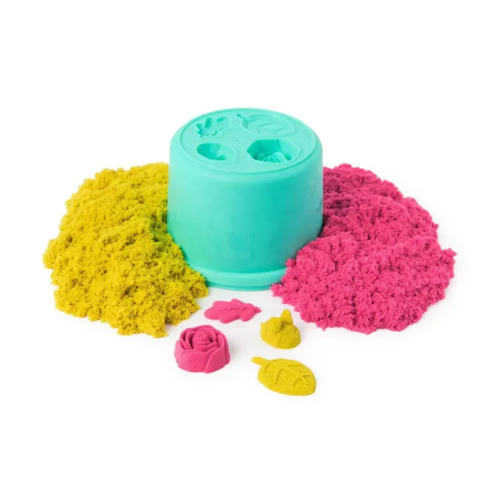 Kinetic Sand Pack De Creación De Flores Arena Mágica1