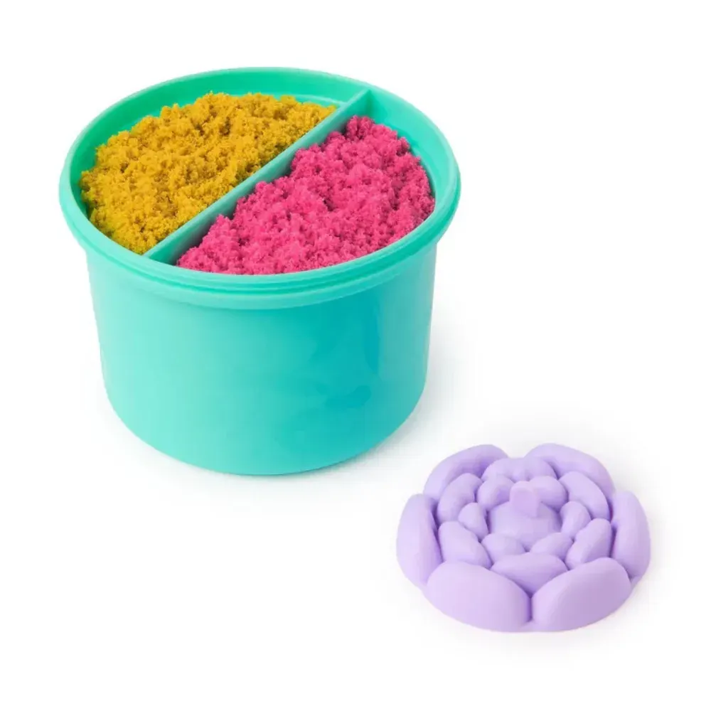 Kinetic Sand Pack De Creación De Flores Arena Mágica3