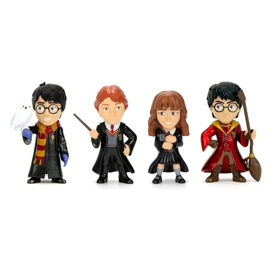 Harry Potter Figuras Coleccionables - Set de 4 Personajes de Metal 2.25 cm3