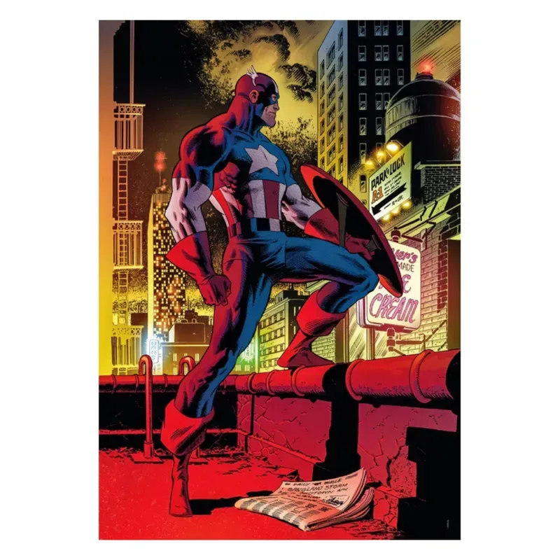Clementoni Rompecabezas Marvel Capitán América X 1000 Pzas1