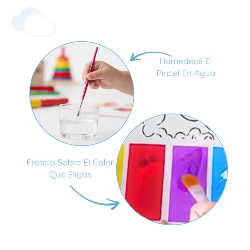 Set De Arte Acuarelas Magicas Wow Princesas3