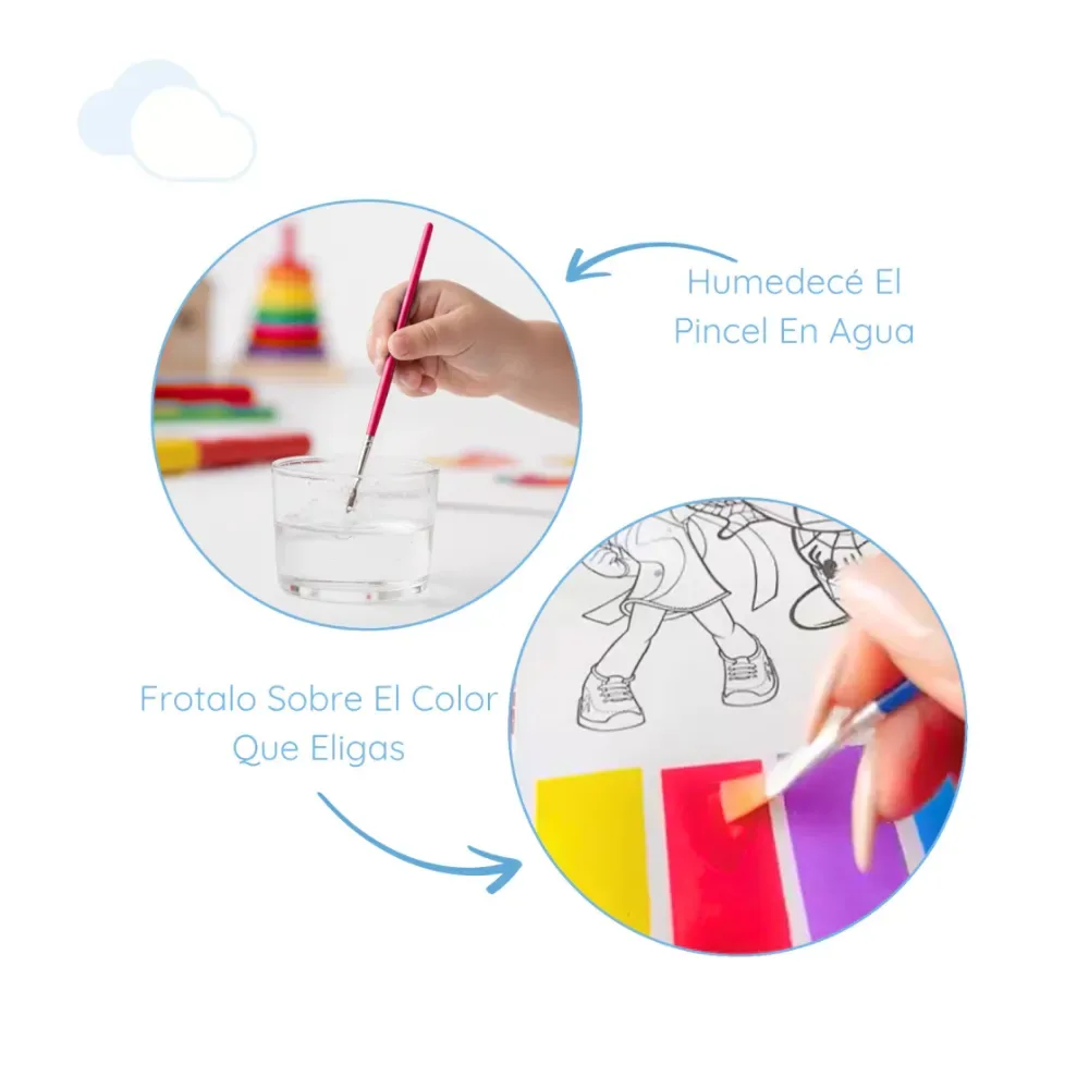 Set De Arte Acuarelas Magicas Wow Pixar3