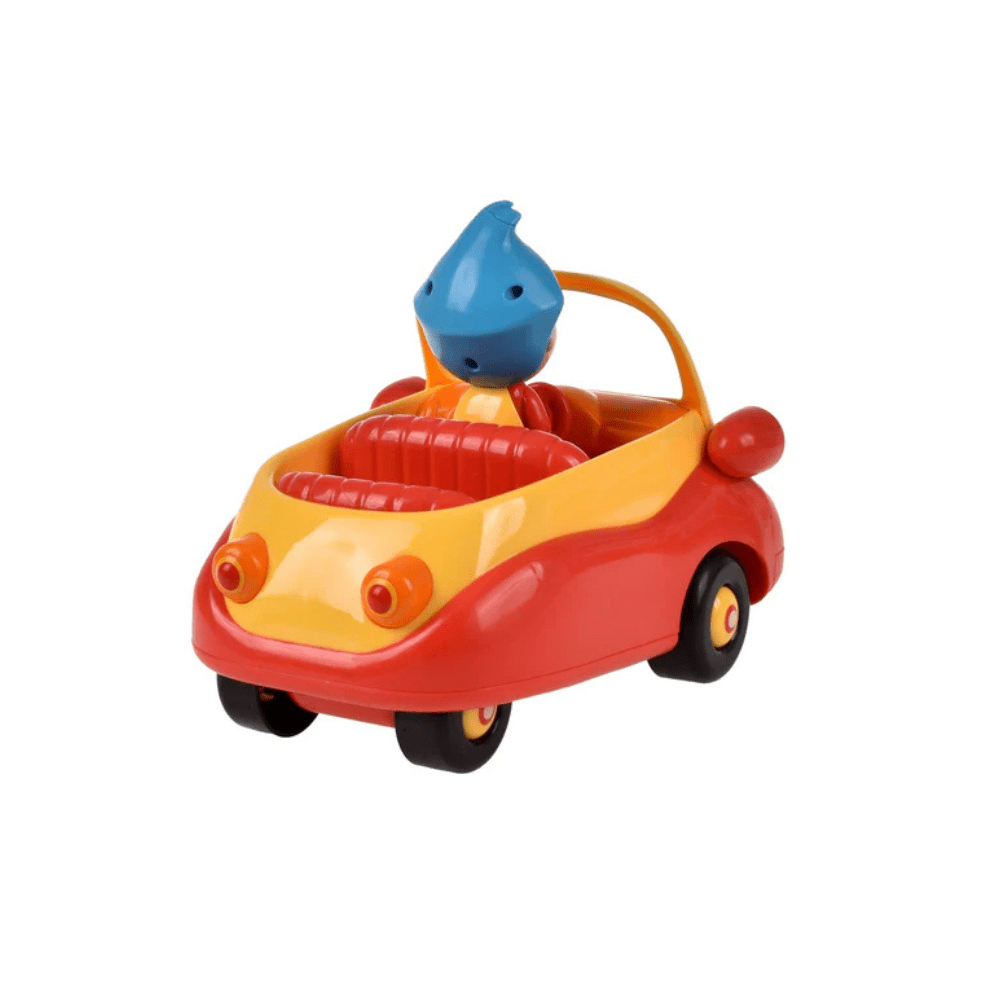 Vehículo 25 Cm Push And Go Con Figura Removible Y Música Plim Plim4