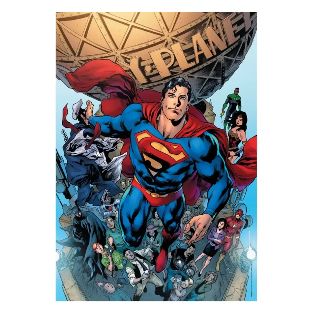 Clementoni Rompecabezas x1000 pzas Super heroe Superman1