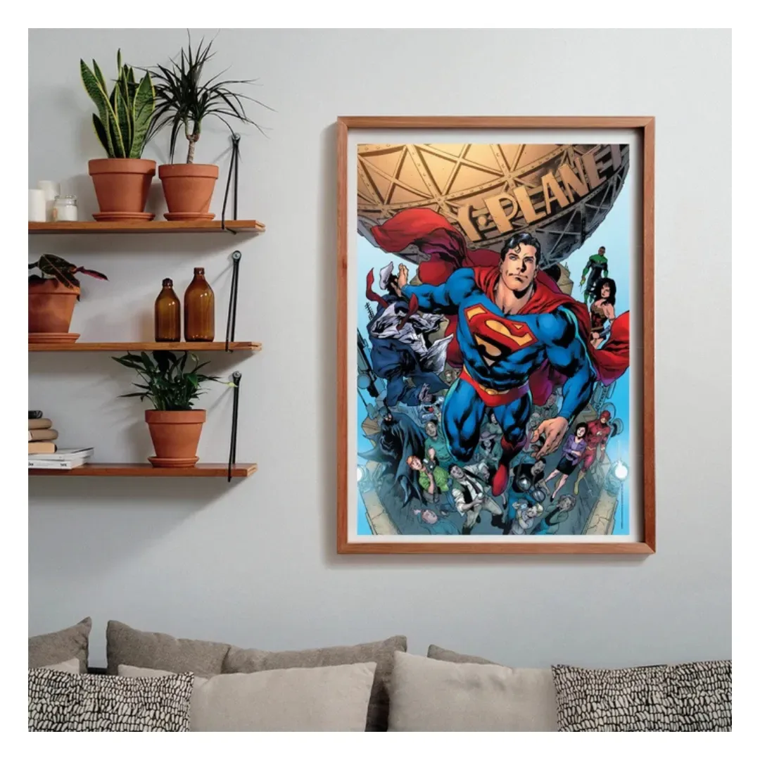 Clementoni Rompecabezas x1000 pzas Super heroe Superman2
